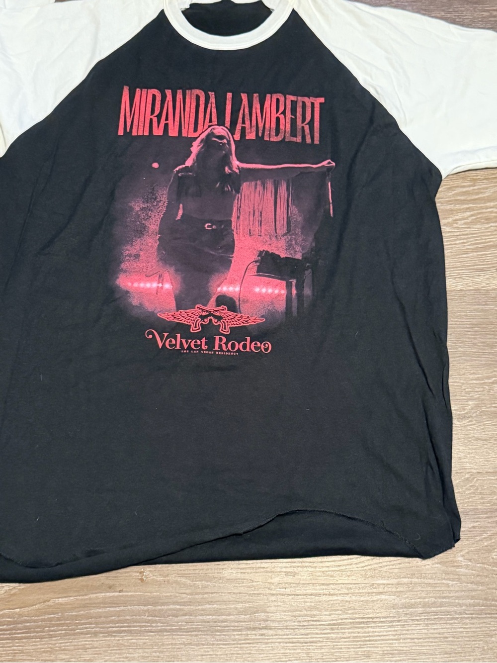Miranda Lambert “Velvet Rodeo” Raglan Tee - Picture 2 of 6